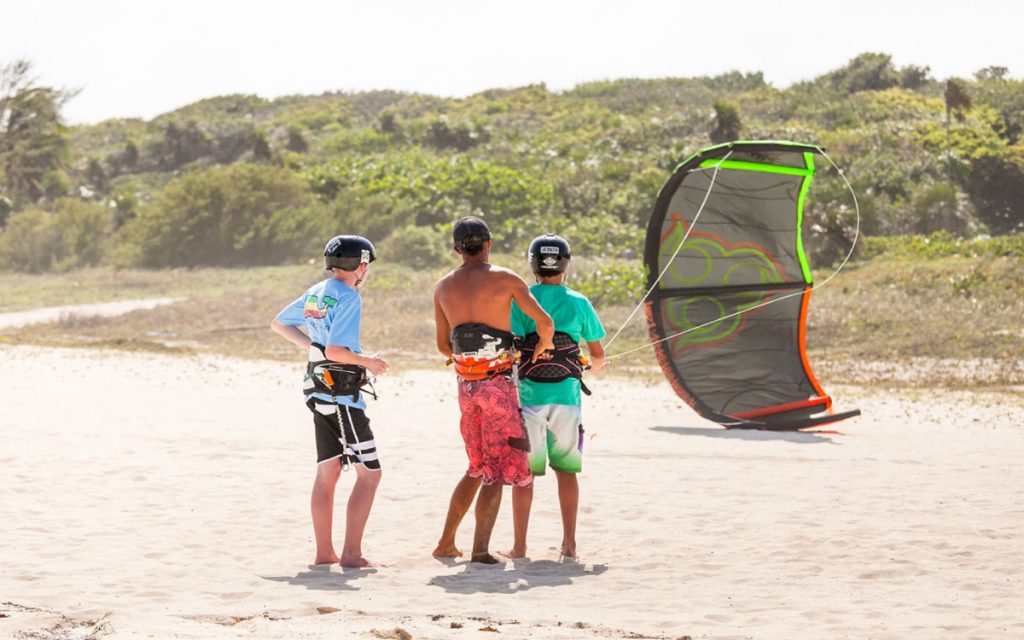 kiteboarding
