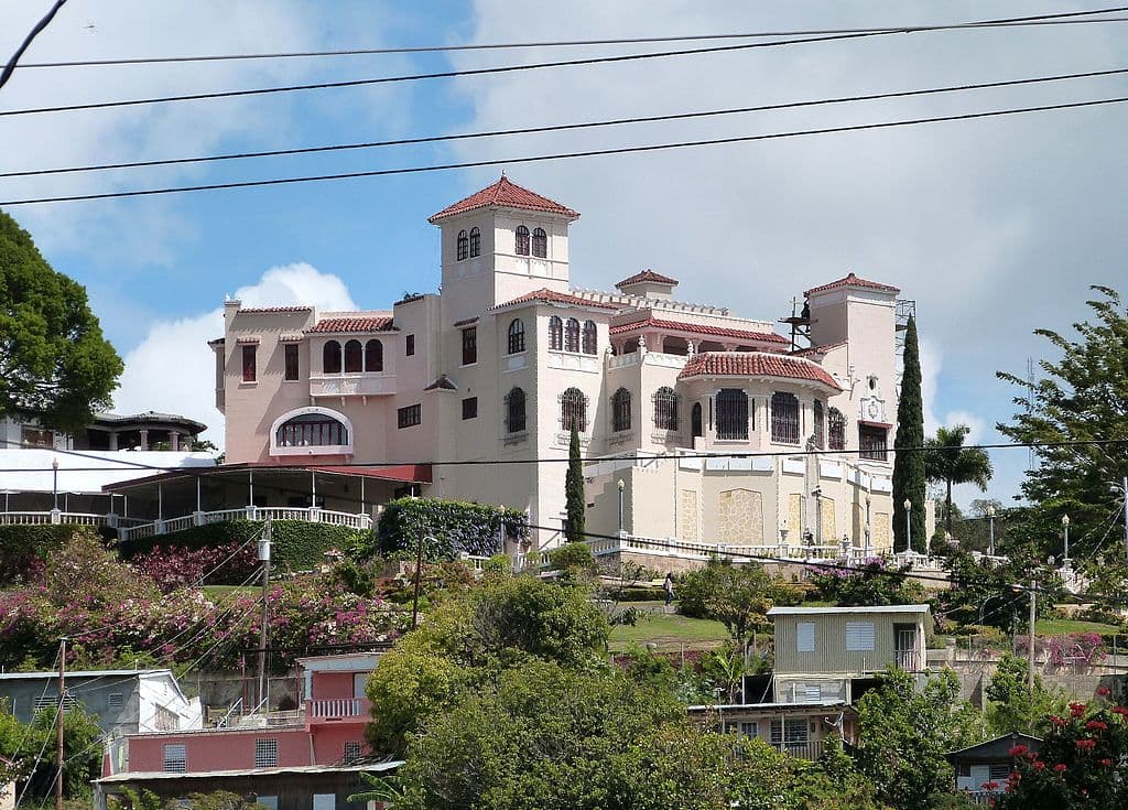 Castillo Serralles from below
